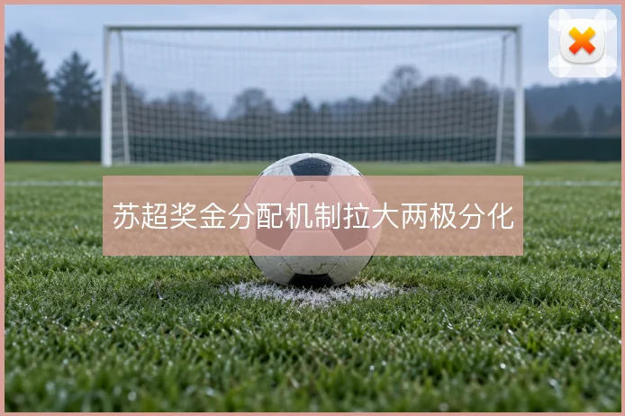 苏超奖金分配机制拉大两极分化